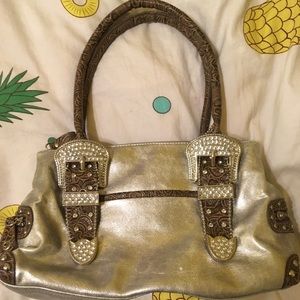 Kathy Van Zeeland Leather Purse